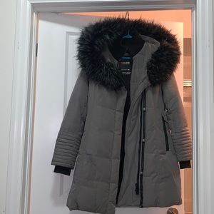 NOIZE Grey Winter Coat (Medium)